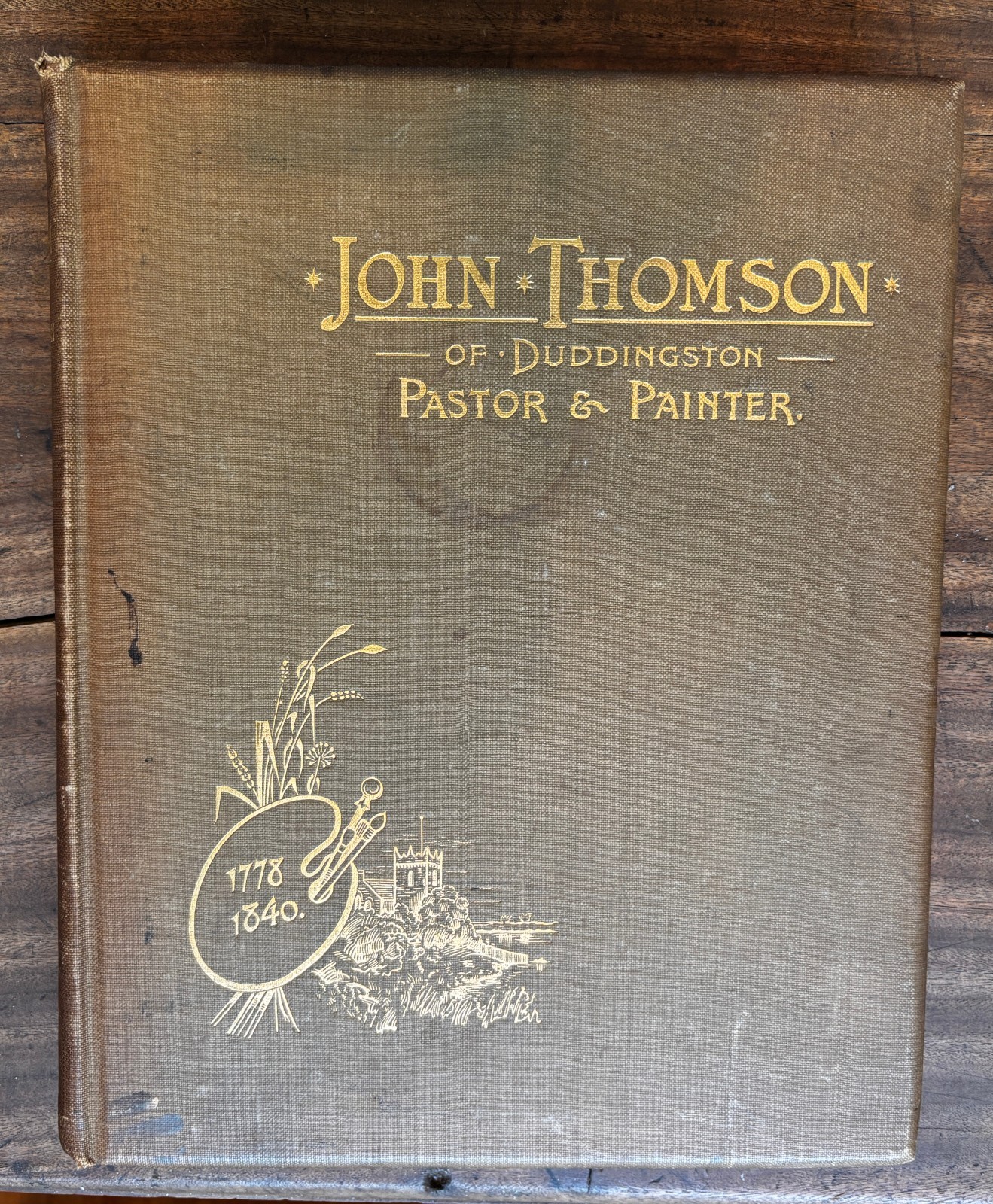 1st Ed. JOHN THOMSON of Duddingston – Pastor & Painter Signed #68/110 Pub. 1895