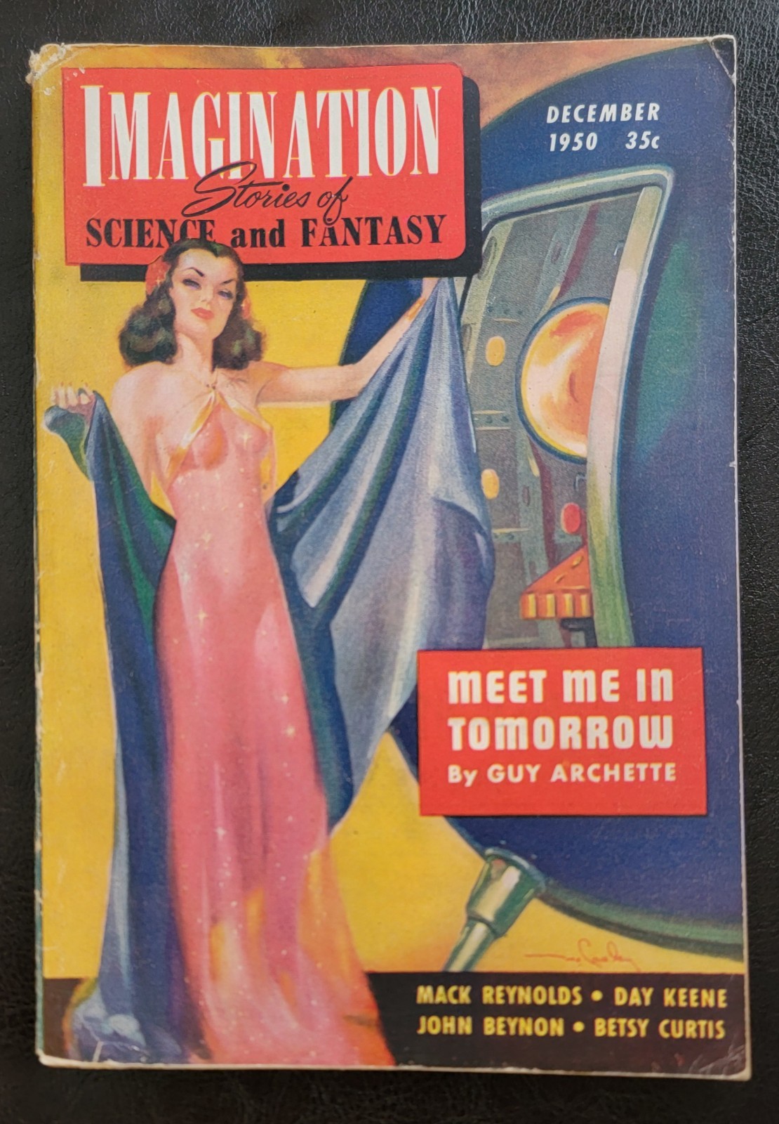 Imagination Stories of Science and Fantasy December 1950 Classic McCauley GGA