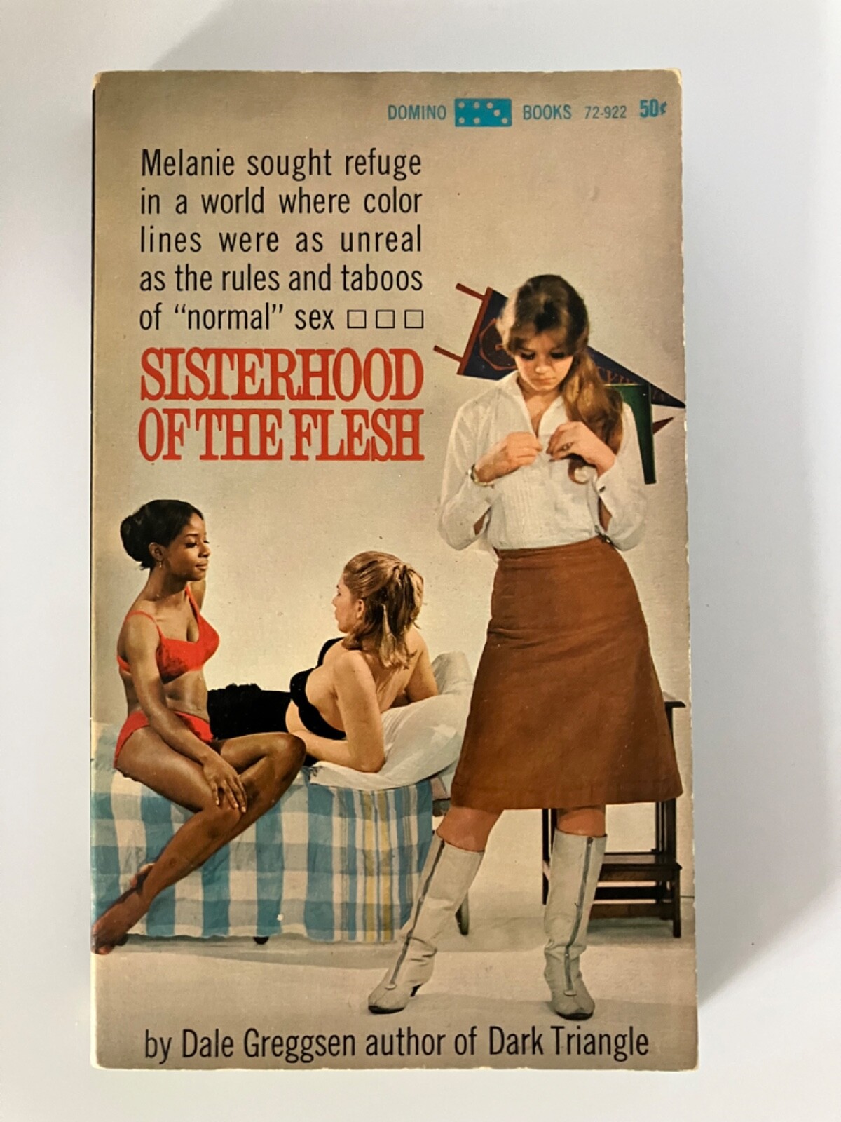 African American Lesbian Pulp Fiction SISTERHOOD OF THE FLESH by Dale Greggsen