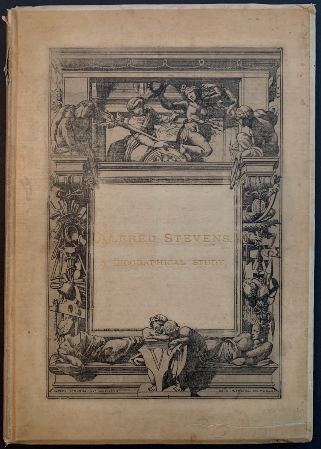English Victorian Designer Alfred Stevens – Important 1881 Illustrated Biography