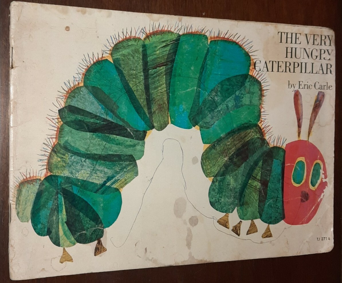 The Very Hungry Caterpillar by Eric Carle 1st Scholastic Printing
