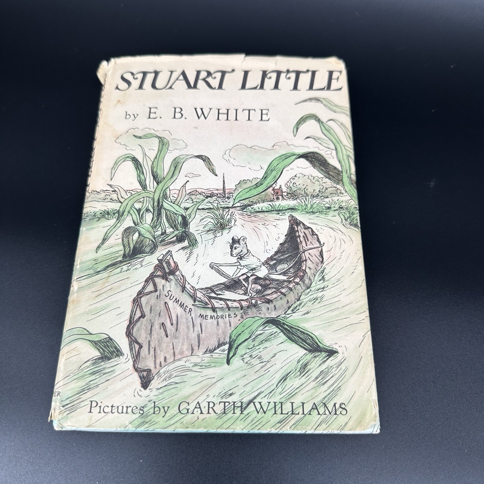 Stuart Little 1945 White E. B. First Edition Early Printing with Dust Jacket