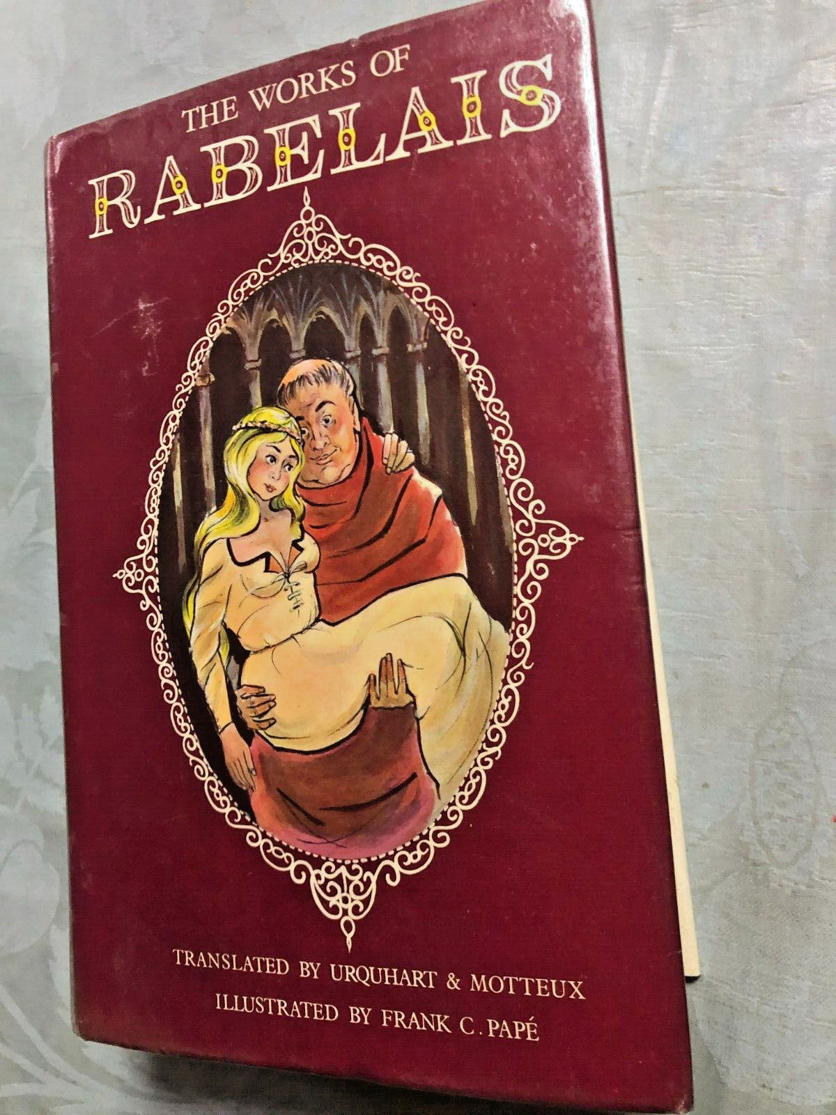 RARE! The Works of Francois Rabelais by Urquhart & Motteux (Illustrated) FINE HC
