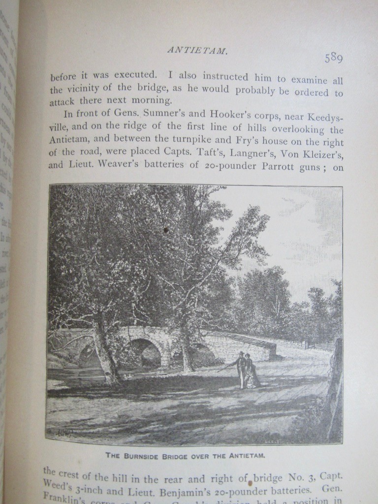 1887 MCCLELLAN’S OWN STORY THE WAR FOR THE UNION Old Civil War 1st Ed. Worn Copy