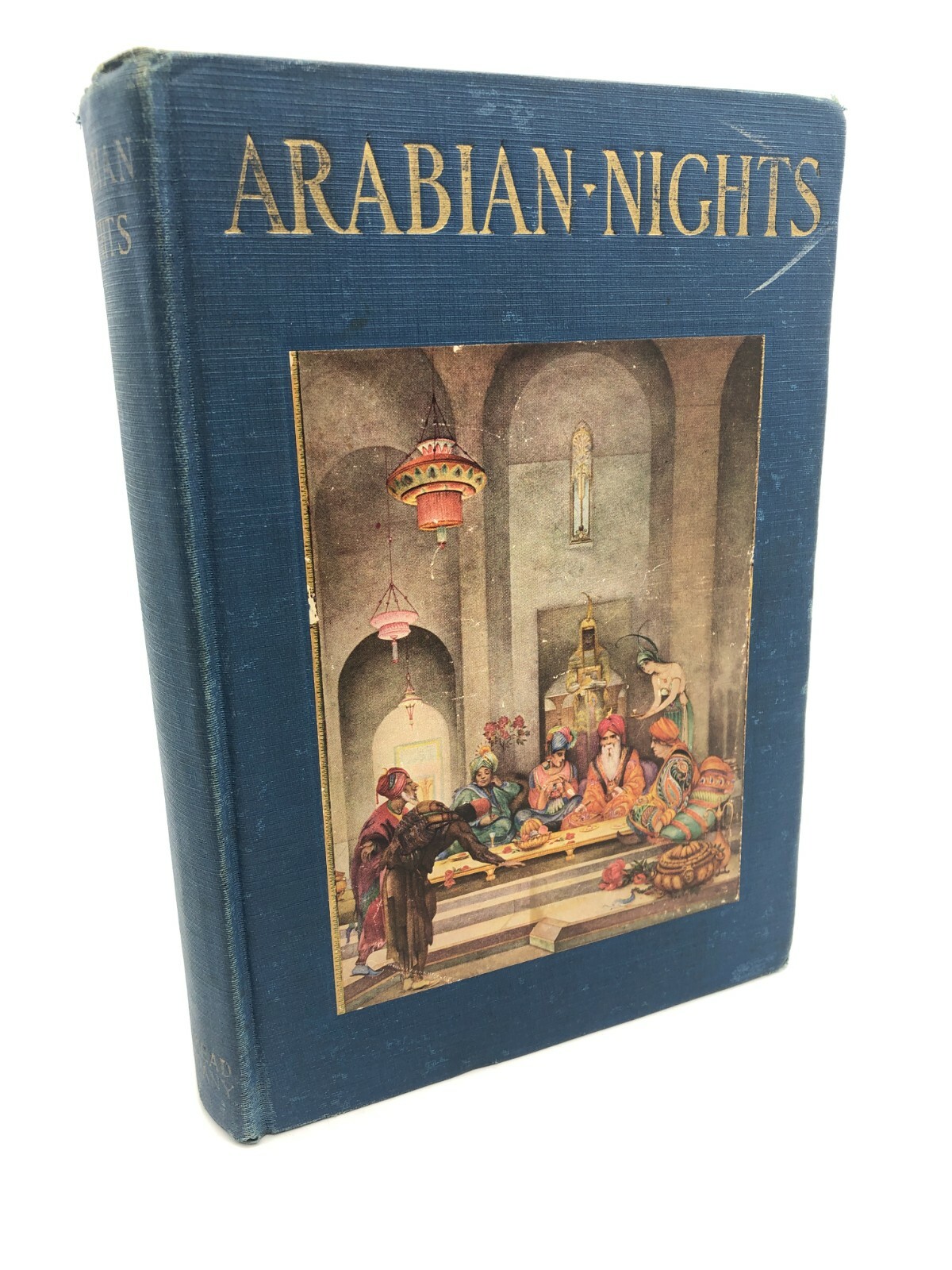 Arabian Nights – Illustrated by E J Detmold, 1925 Early Reprint, 12 Color Prints