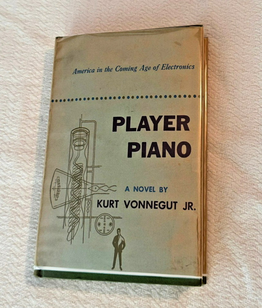 Kurt Vonnegut first book, Player Piano true 1st edition in dust jacket – nice