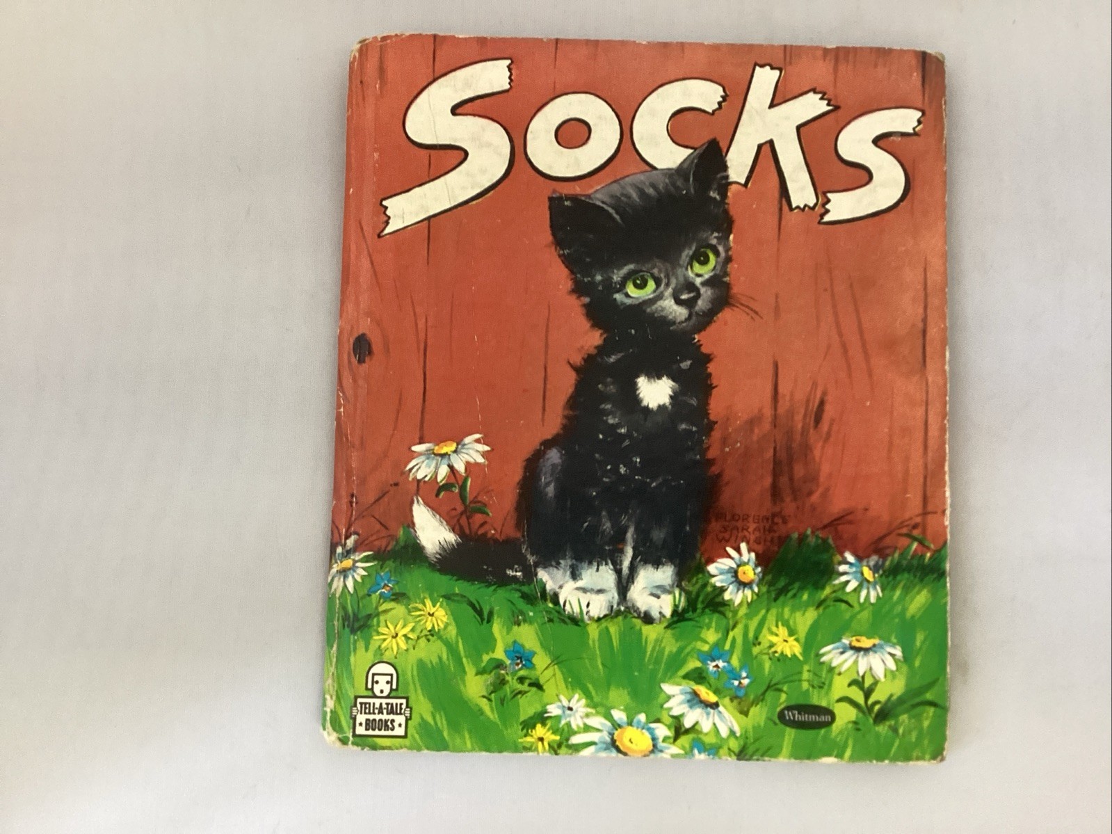 Vintage 1949 SOCKS Book By Whitman Tell-A-Tale Books