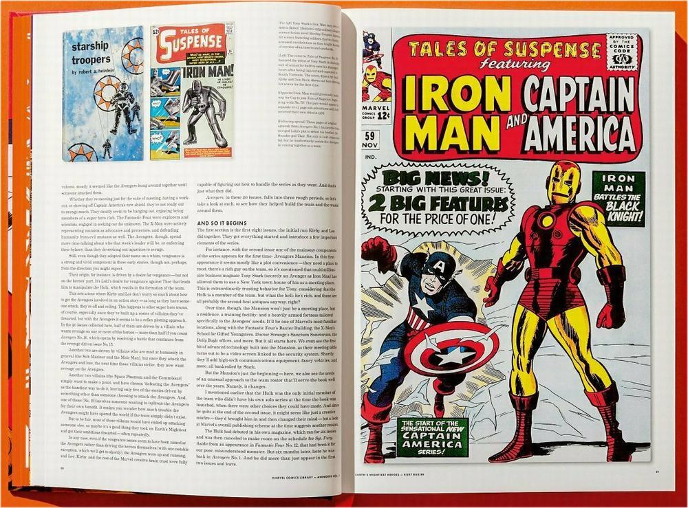 MARVEL COMICS LIBRARY Presents THE AVENGERS Vol 1. ~ 1963–1965 ~ TASCHEN XXL