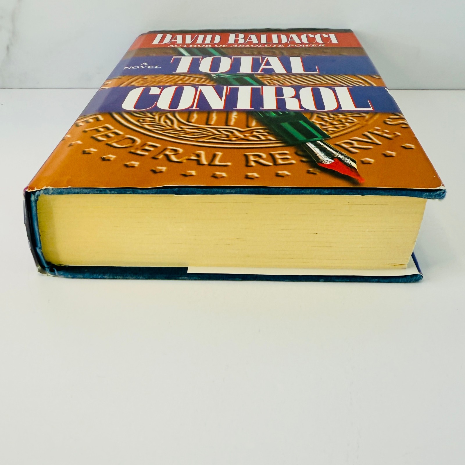? TOTAL CONTROL — David Baldacci Signed Book Club Edition HC DJ