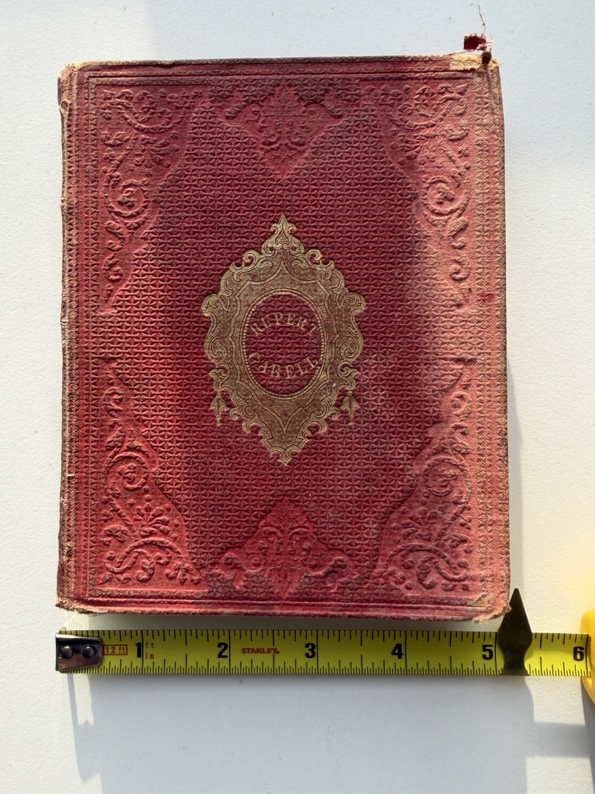 Antique 19th C Rupert Cabell and Other Tales Joseph Alden Illustrated Ex-Library