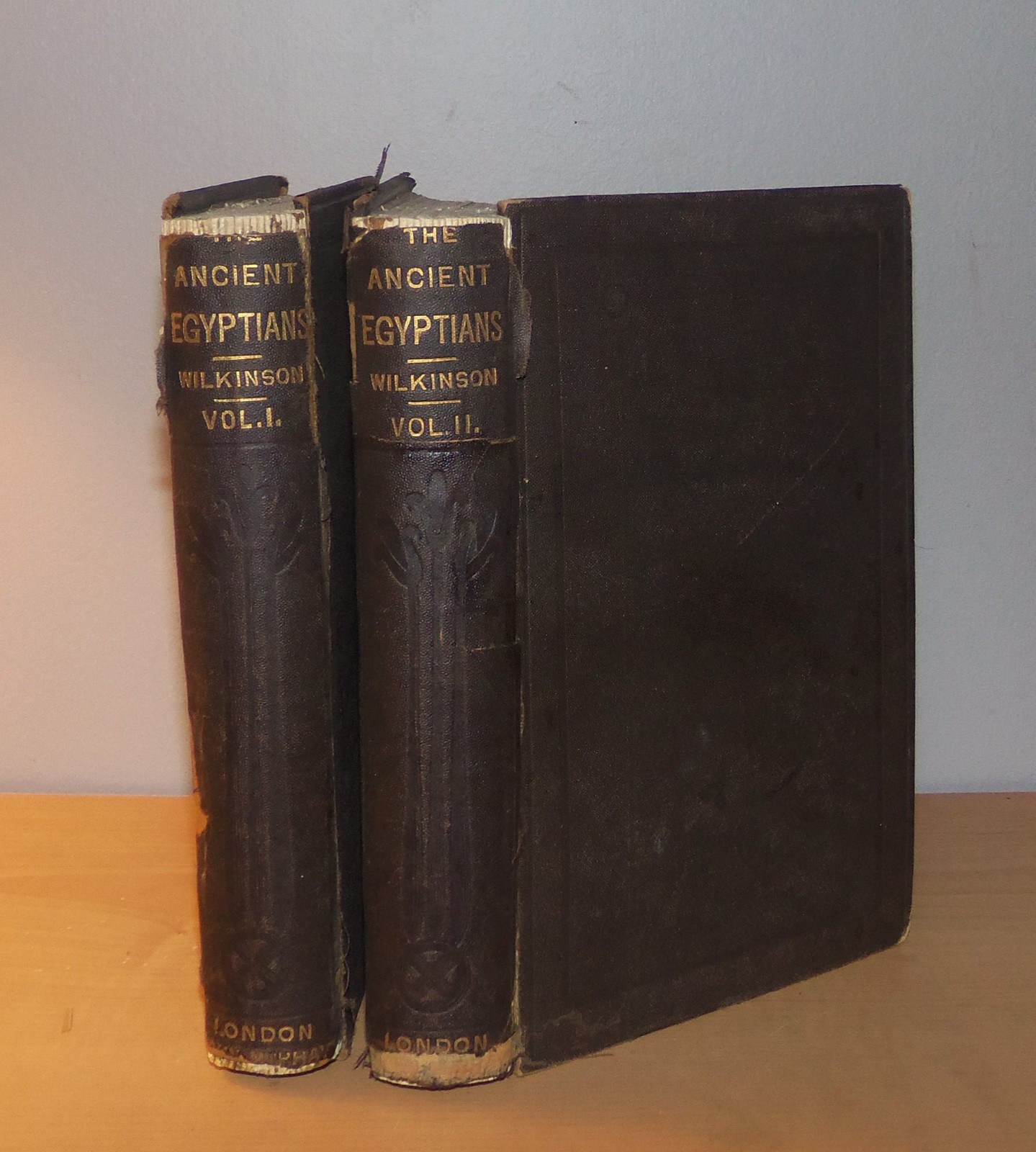 THE ANCIENT EGYPTIANS. Wilkinson. 1878. New Edition. 2 vol.