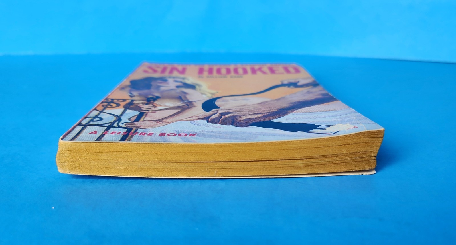 SIN HOOKED by William Kane Greenleaf Classics LB644 Vintage Sleaze GGA Bonfils