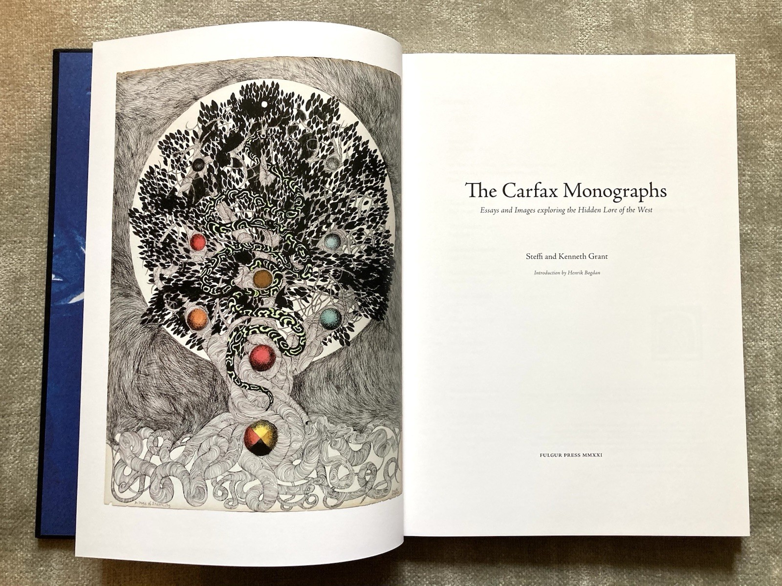 The Carfax Monographs, Occult, Golden Dawn, Illustrated, Like New, Grant, 2021