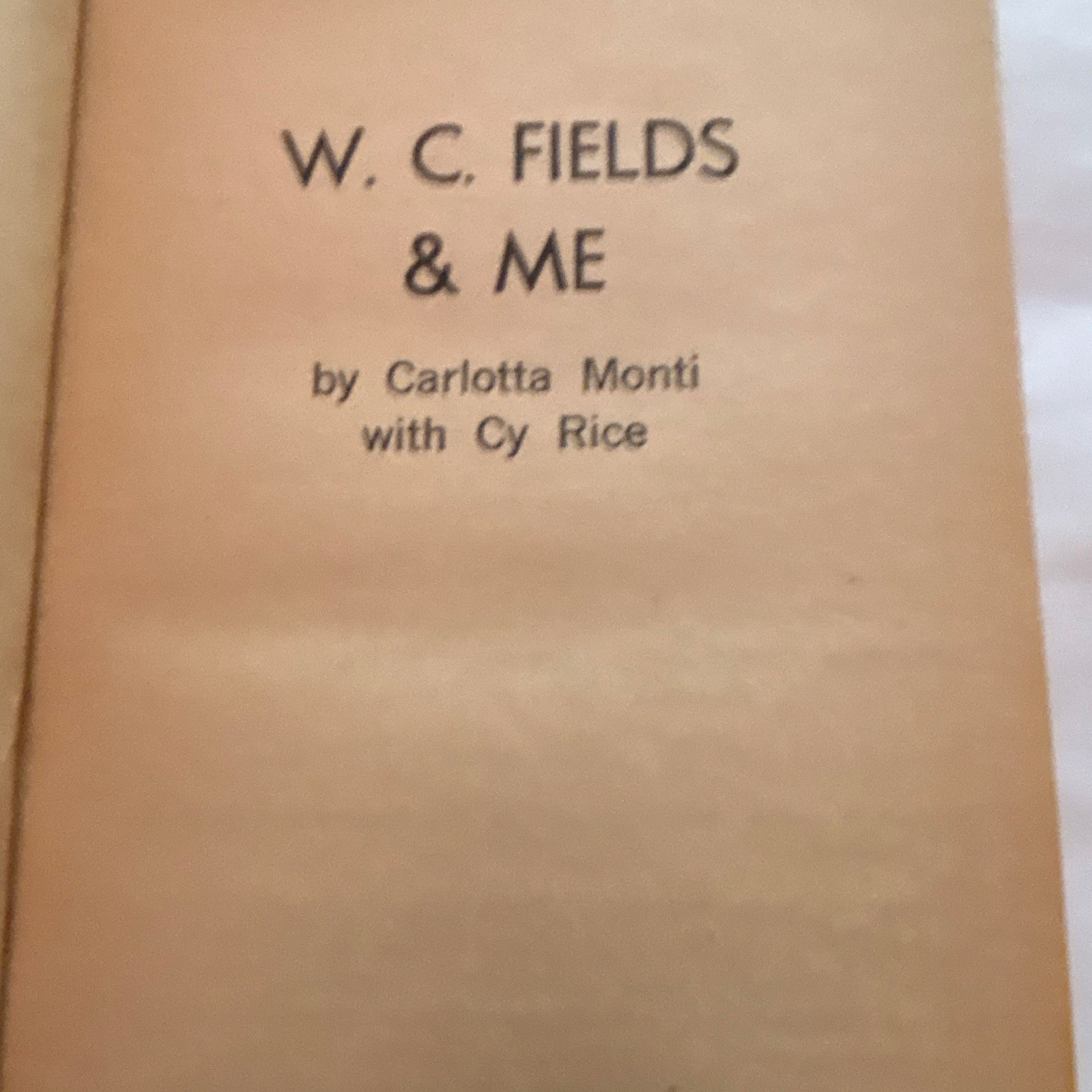 Vintage WC Fields paperbacks. Good condition