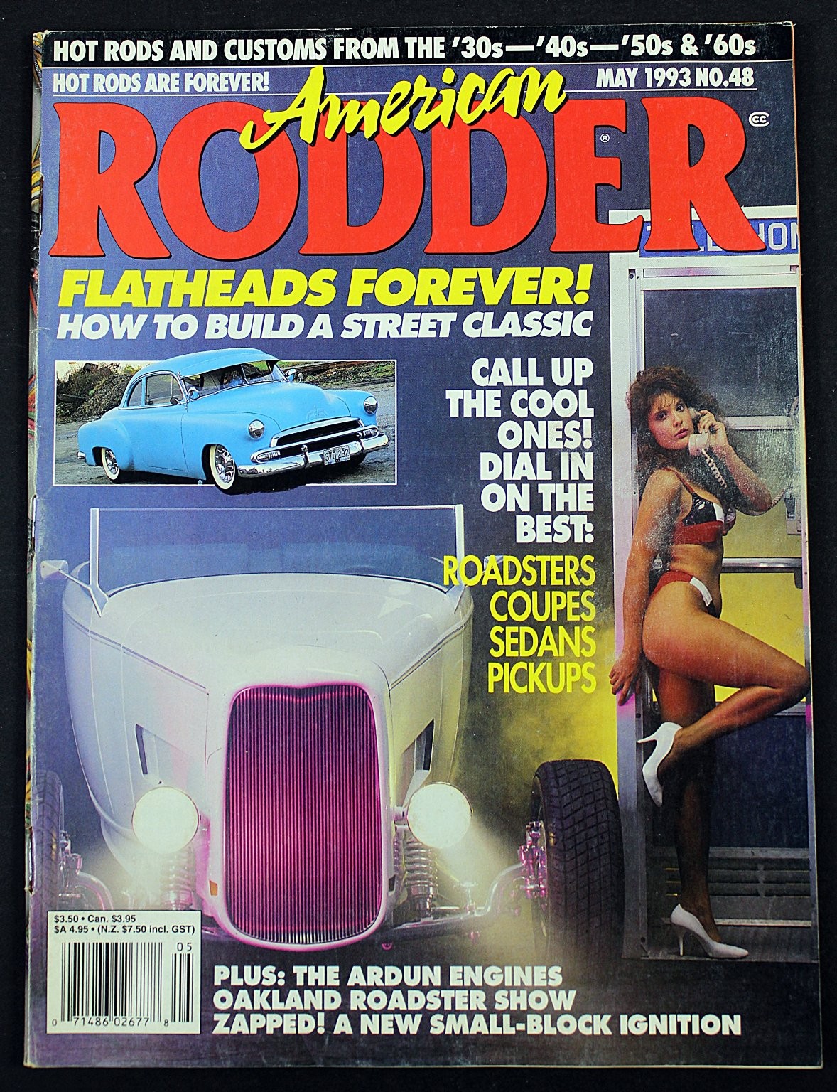 American Rodder May 1993 No.48 Flatheads Ardun Special Illustrated