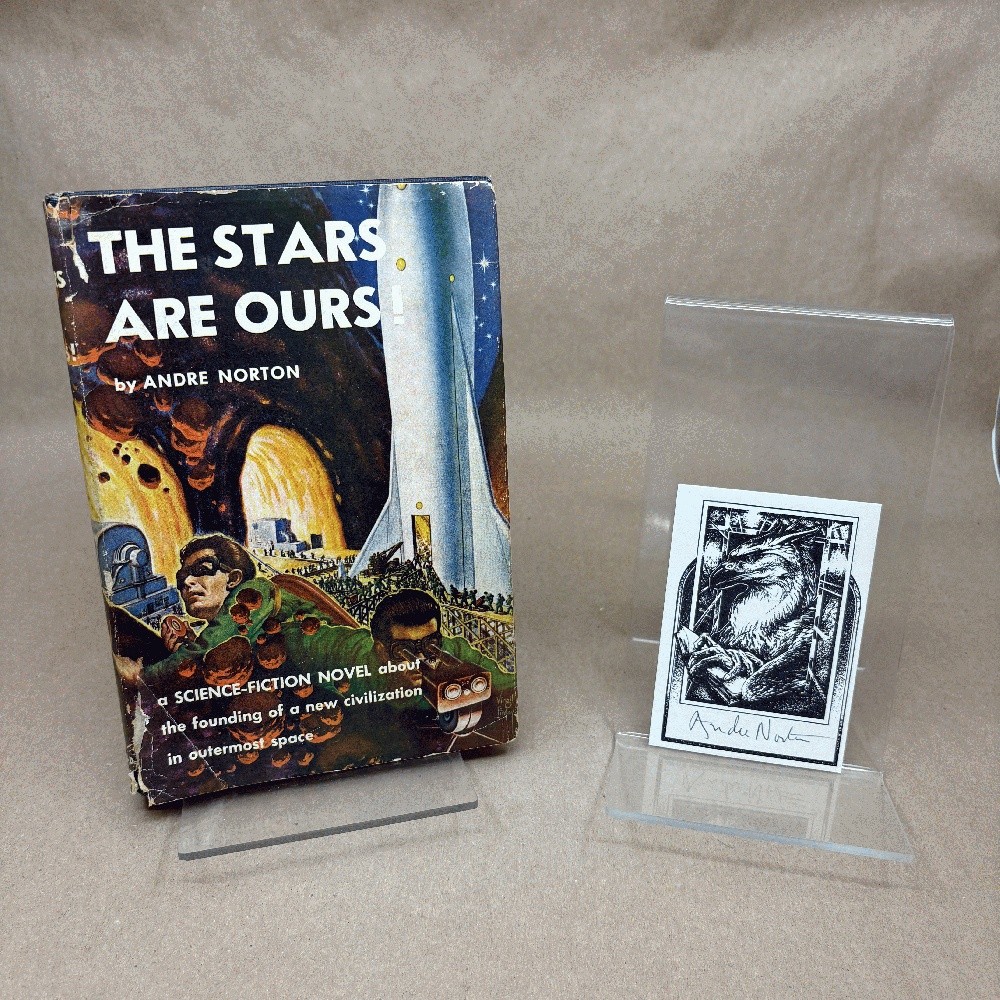 The Stars Are Ours! by Andre Norton (Signed Plate, Hardcover in Jacket)
