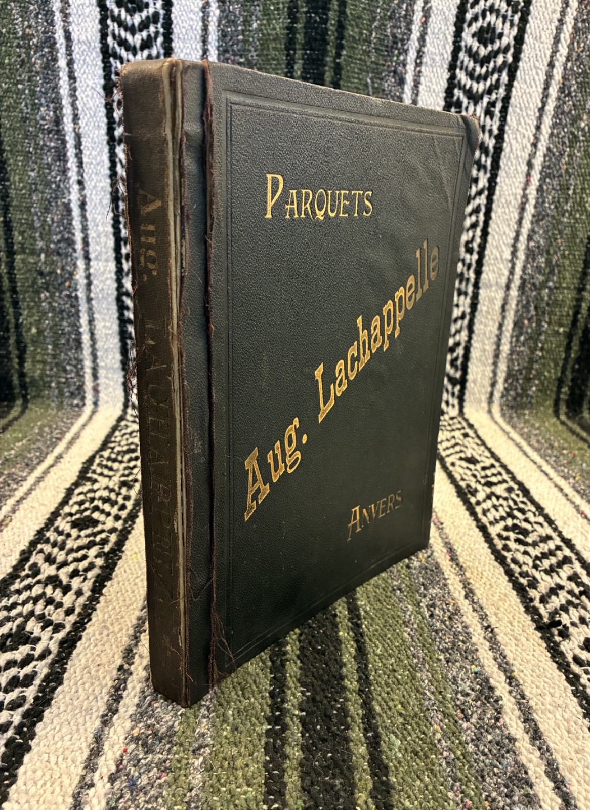 Vintage Parquets Catalogue ca. 1910 – Aug. Lachappelle color-illustrated Antwerp
