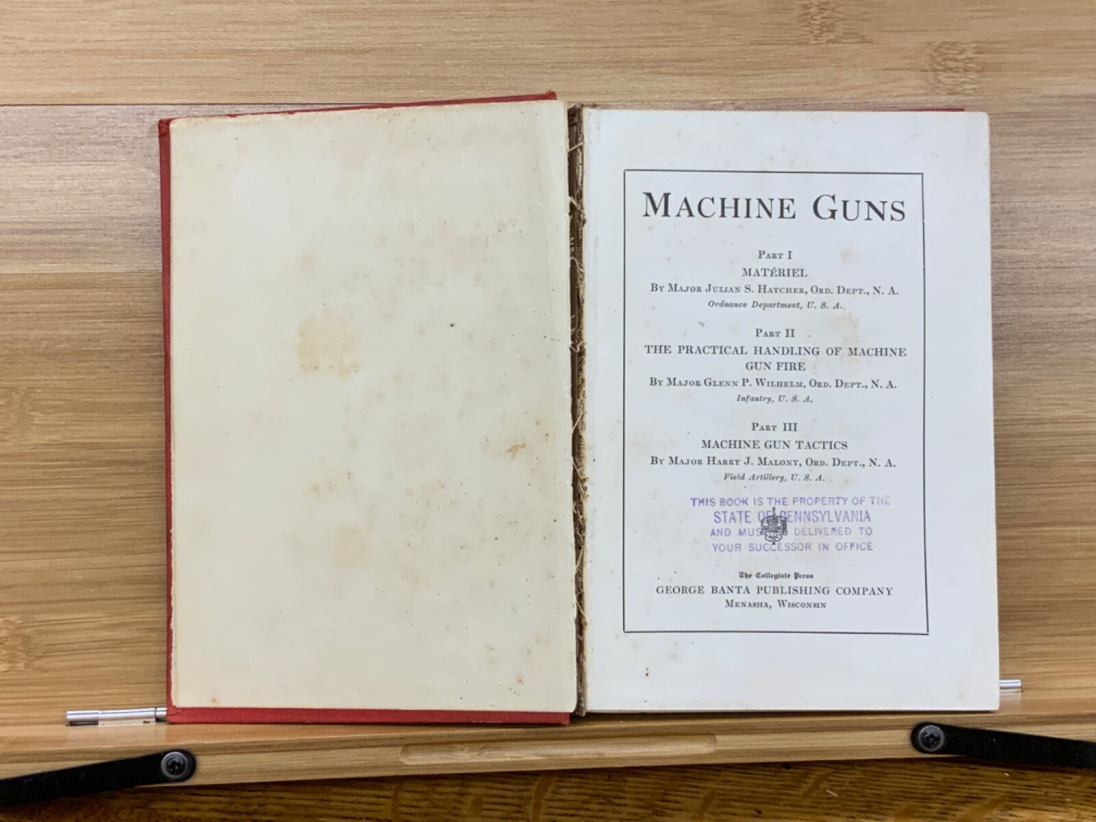 1917 Machine Guns: Matériel, Practical Handling, & Tactics by U.S.A. Infantry