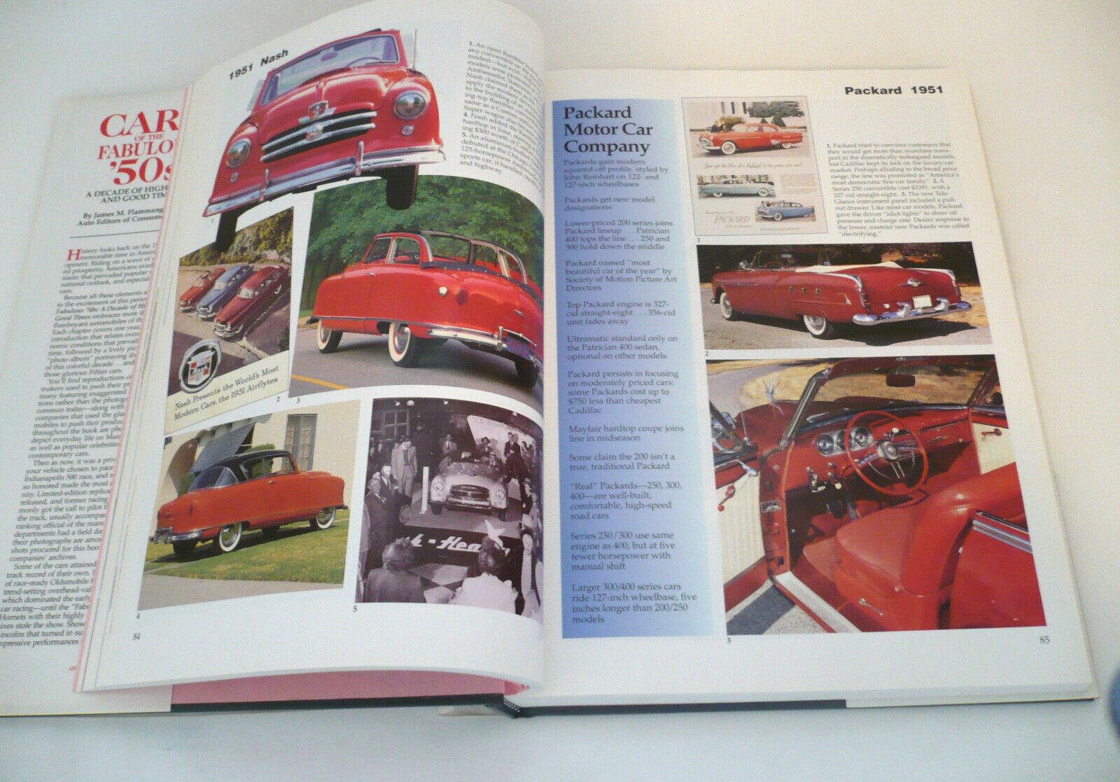 1995 Cars of the Fabulous ’50s Beautiful Book!