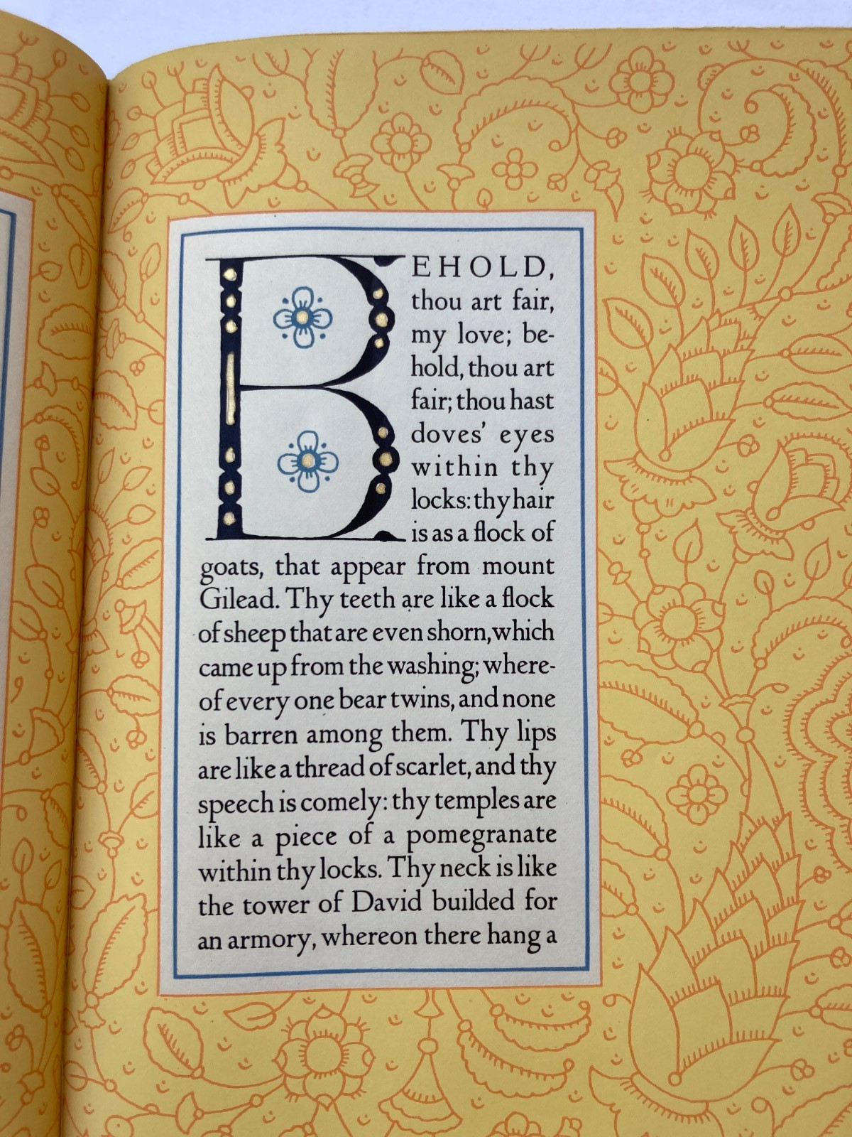 THE SONGS Of SONGS WHICH IS SOLOMON’S,1935,Valenti Angelo, Illust /Illuminated