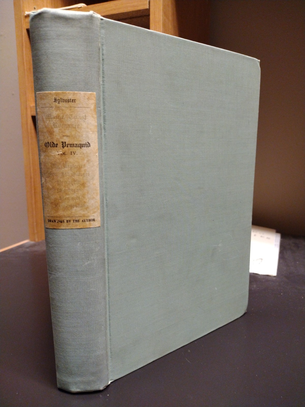 Romance of Maine Coast Ancient Pemaquid Herbert Milton Sylvester 1908 117/1000