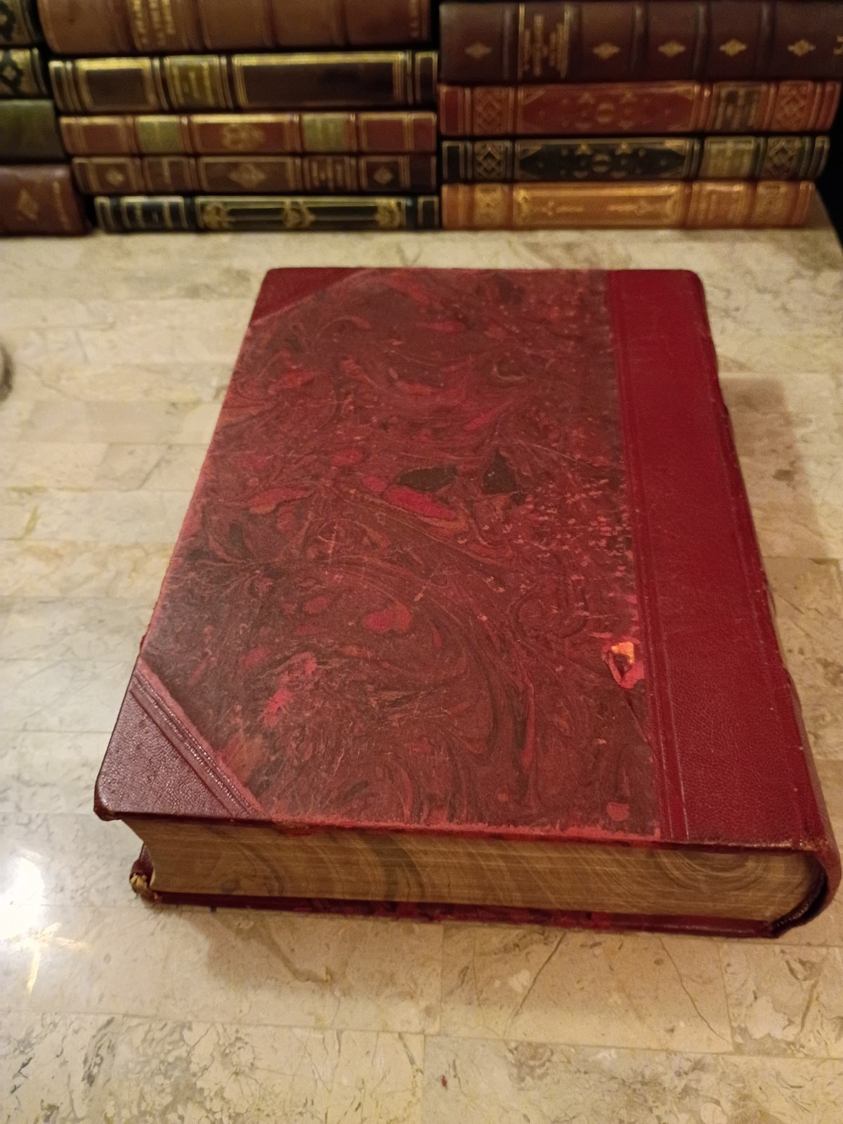 Rare 1930 Swedish Medical Book „Hälsa och Sjukdom“ – Leather Bound