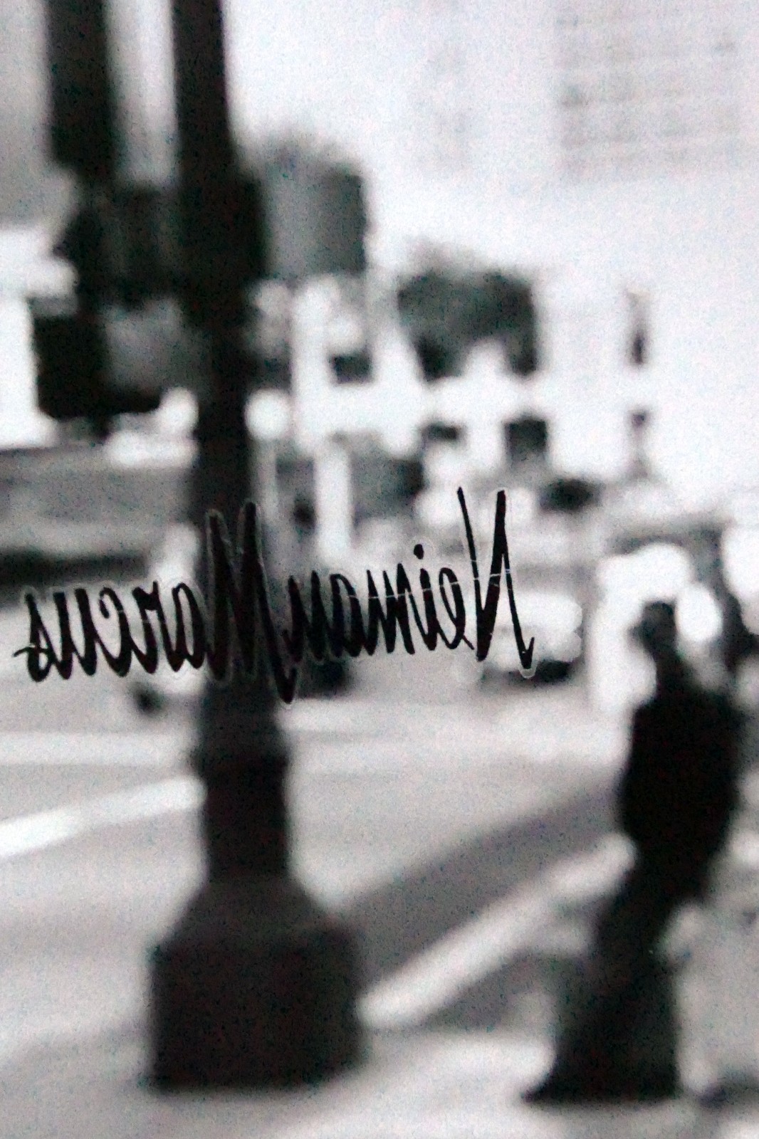 11X14″ Black & White Street Photography Picture Photo Abstract Neiman Marcus NY