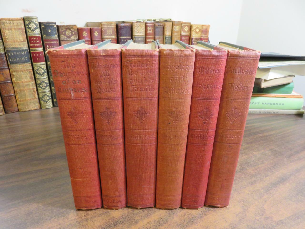 LOT 6 HC – L Muhlbach Novels – Frederick the Great Queen Hortense Andreas Hofer
