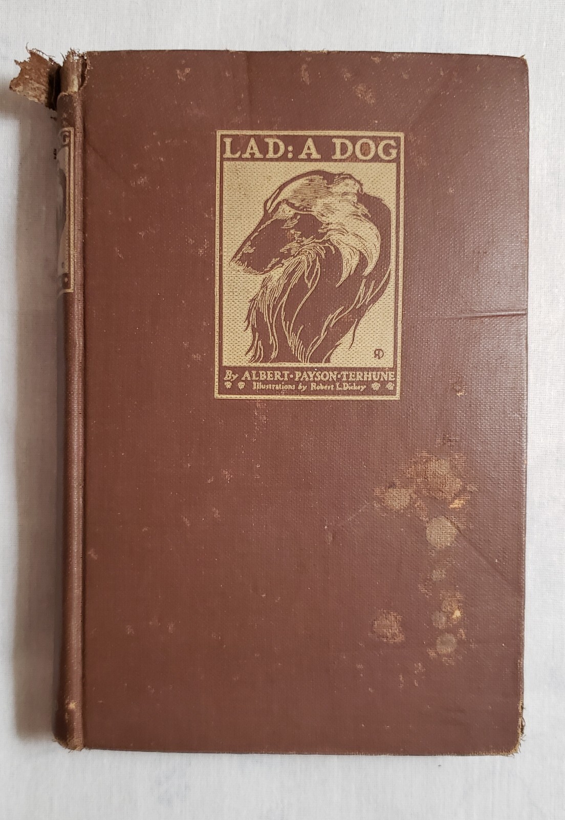 „Lad: A Dog“ by Albert Payson Terhune c1947 (Renewed) p371 Hardback E.P. Dutton