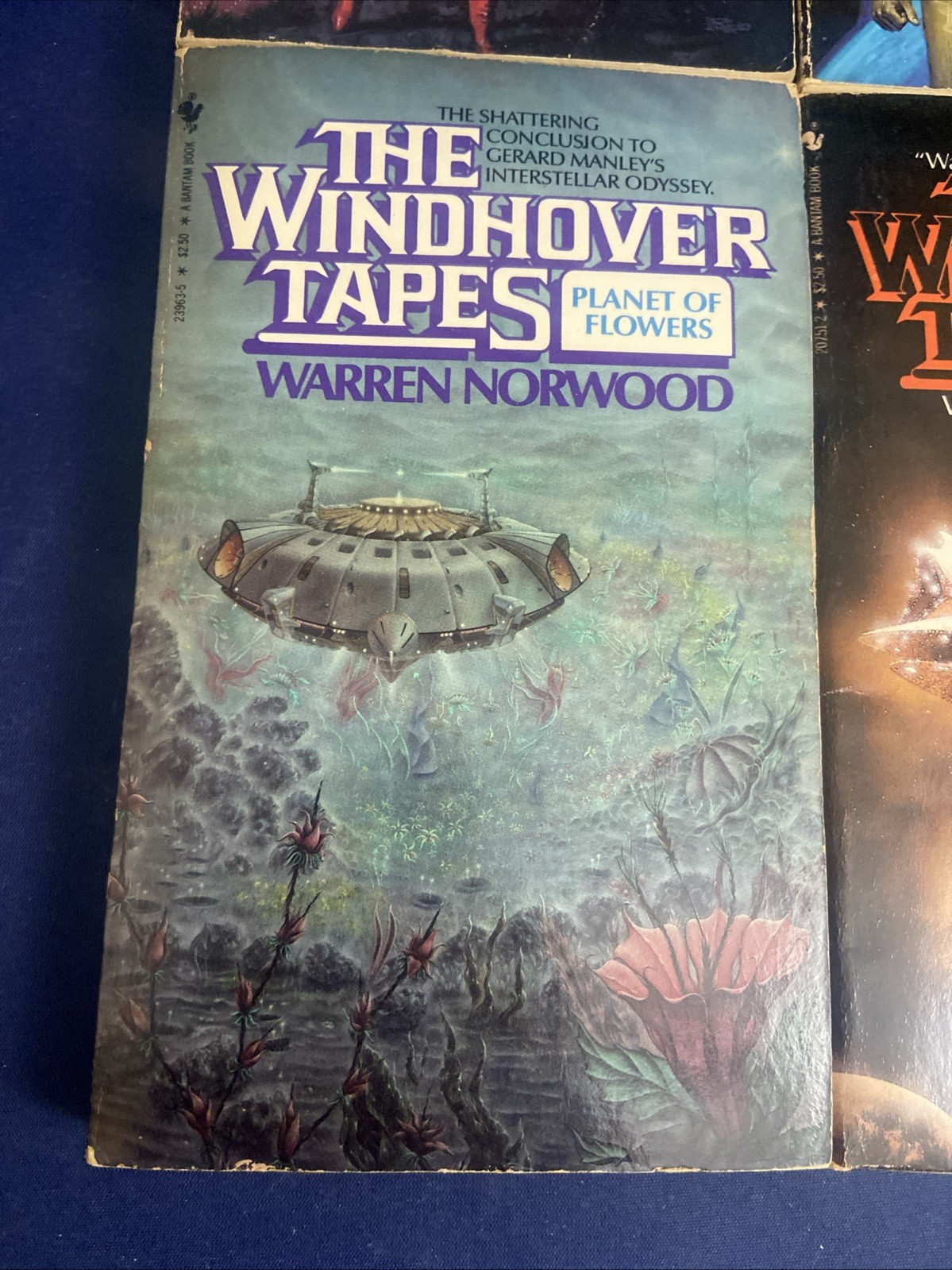 Lot Of 4 The Windhover Tapes by Warren C. Norwood 1st Prints 1980s Exc Cond