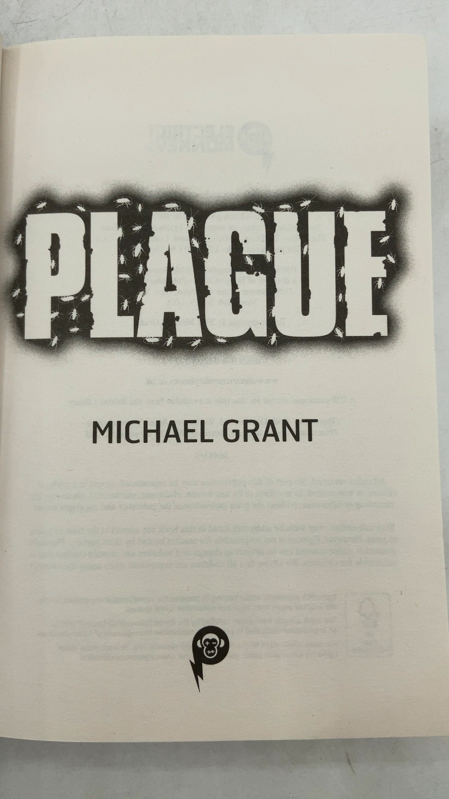 Plague Michael Grant Paperback This edition published in 2016 2016
