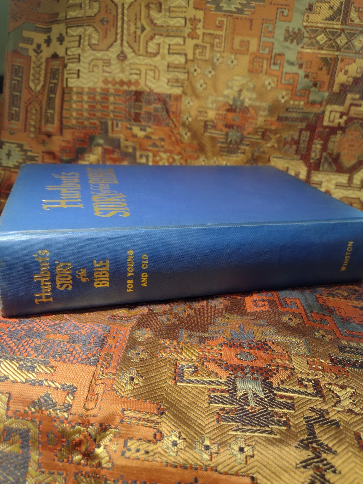 Hurlbut’s Story of the Bible byJesse Hurlbut D.D. HB Dust cover jacket 1952