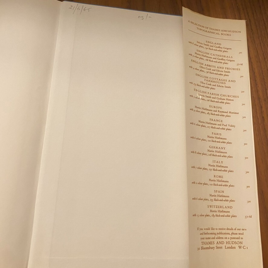 Eternal Greece. Hardback – Rex Warner – 1965 Thames & hudson