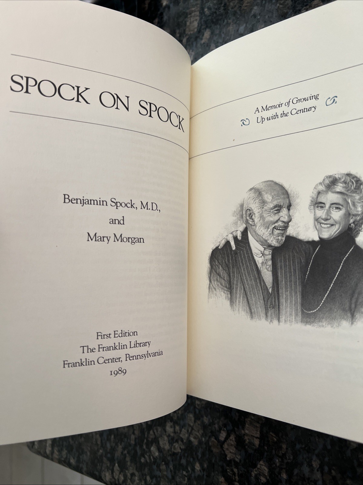 Spock on Spock by Benjamin Spock & Morgan The Franklin Library 1st Ed. SIGNED