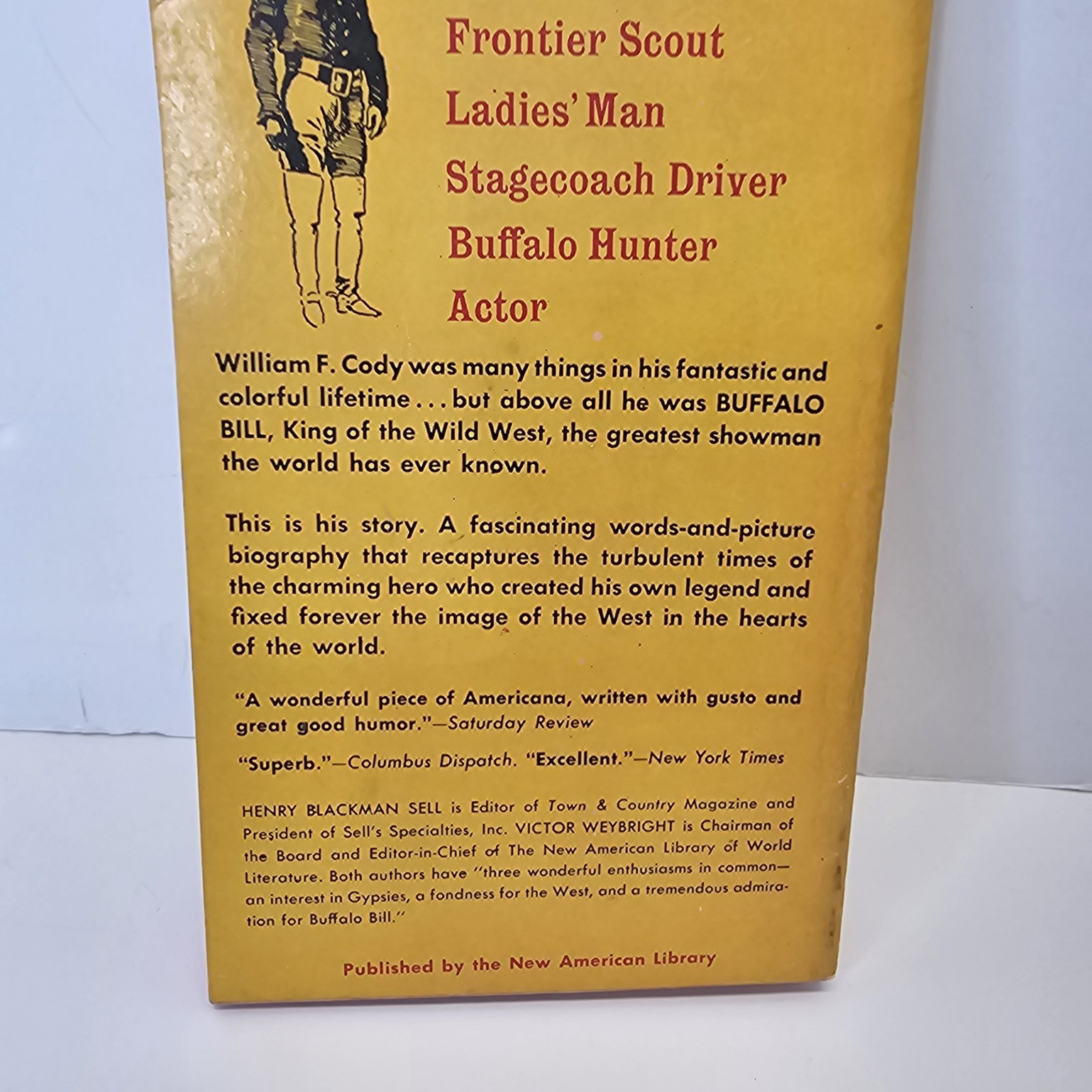 Buffalo Bill and the Wild West- Henry Blackman Sell and Victor Weybright, 1959