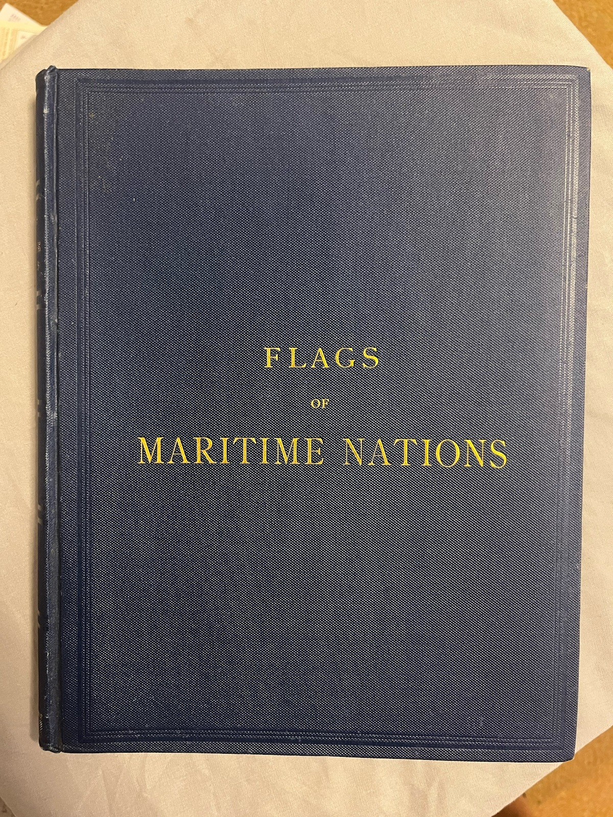Flags Of Maritime Nations By The Bureau Of Navigation Washington D.C. 1882