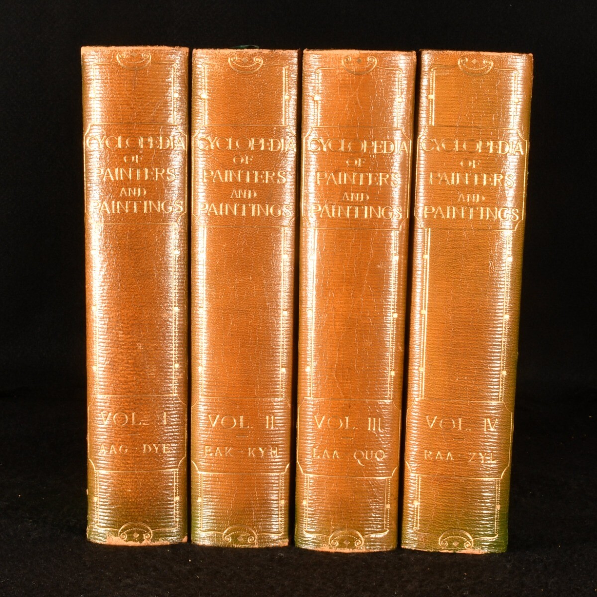 1888 4 Vols Cyclopedia of Painters and Paintings John Denison Champlin Illust…