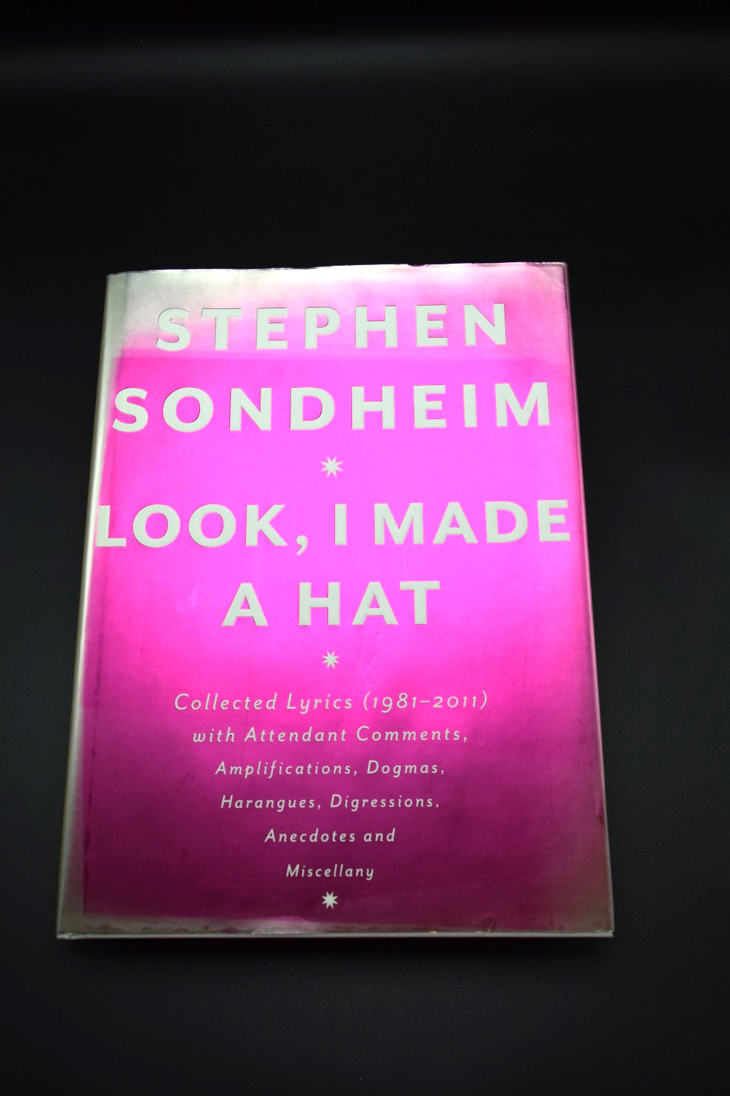 Look, I made a Hat, Stephen Sondheim, 1st ed., Signed by Author (Bookplate)-LN