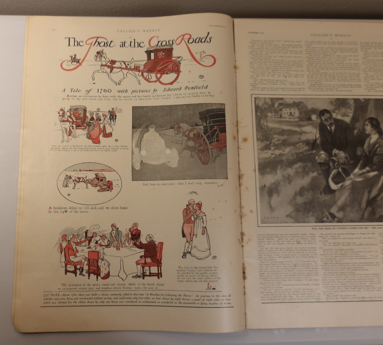 Collier’s Dec 7 1901 • Leyendecker Cover • Remington Centerfold • Christmas Art