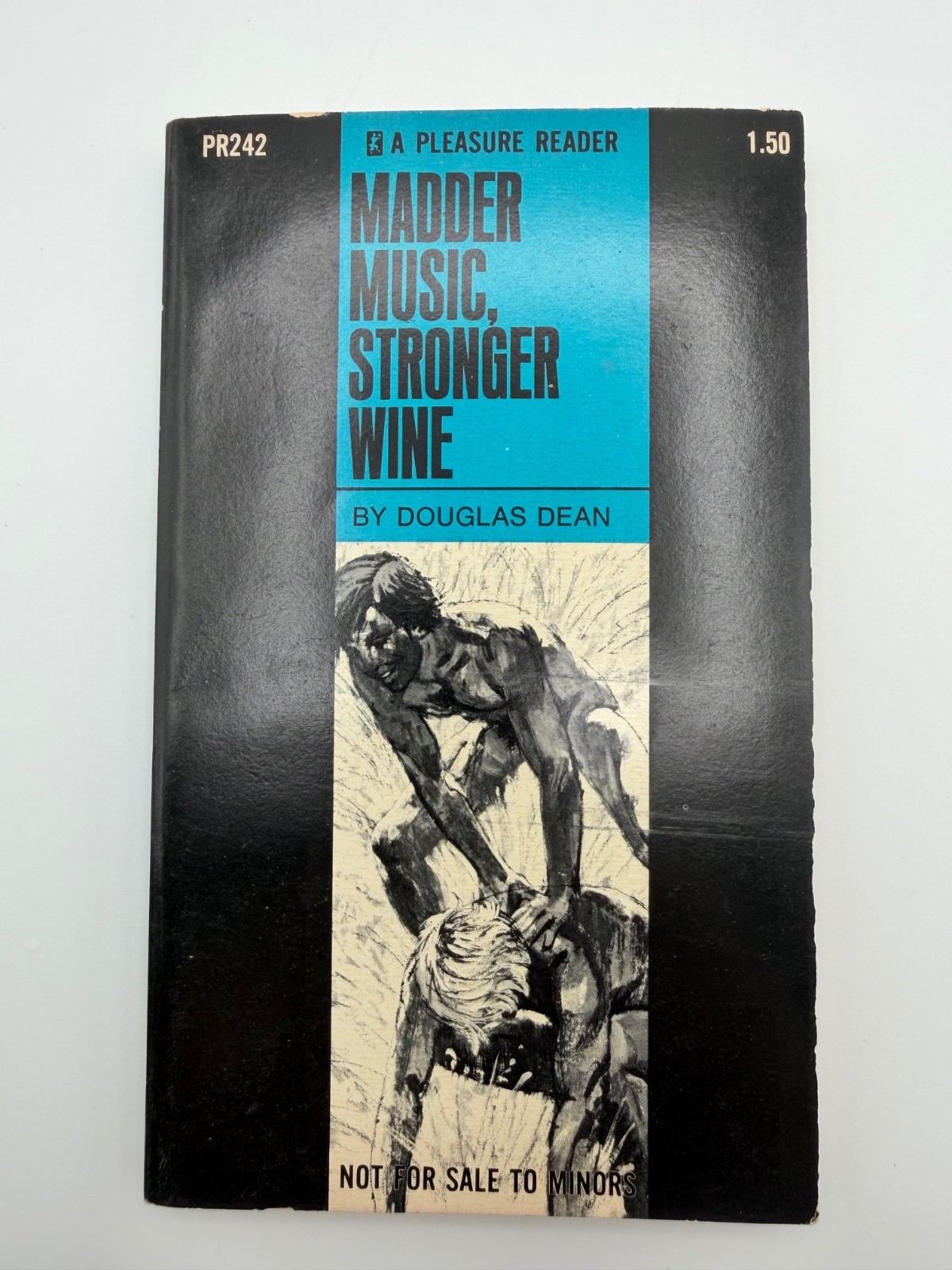 Madder Music, Stronger Wine By Douglas Dean A Pleasure Raeder PR242 Gay Sleaze