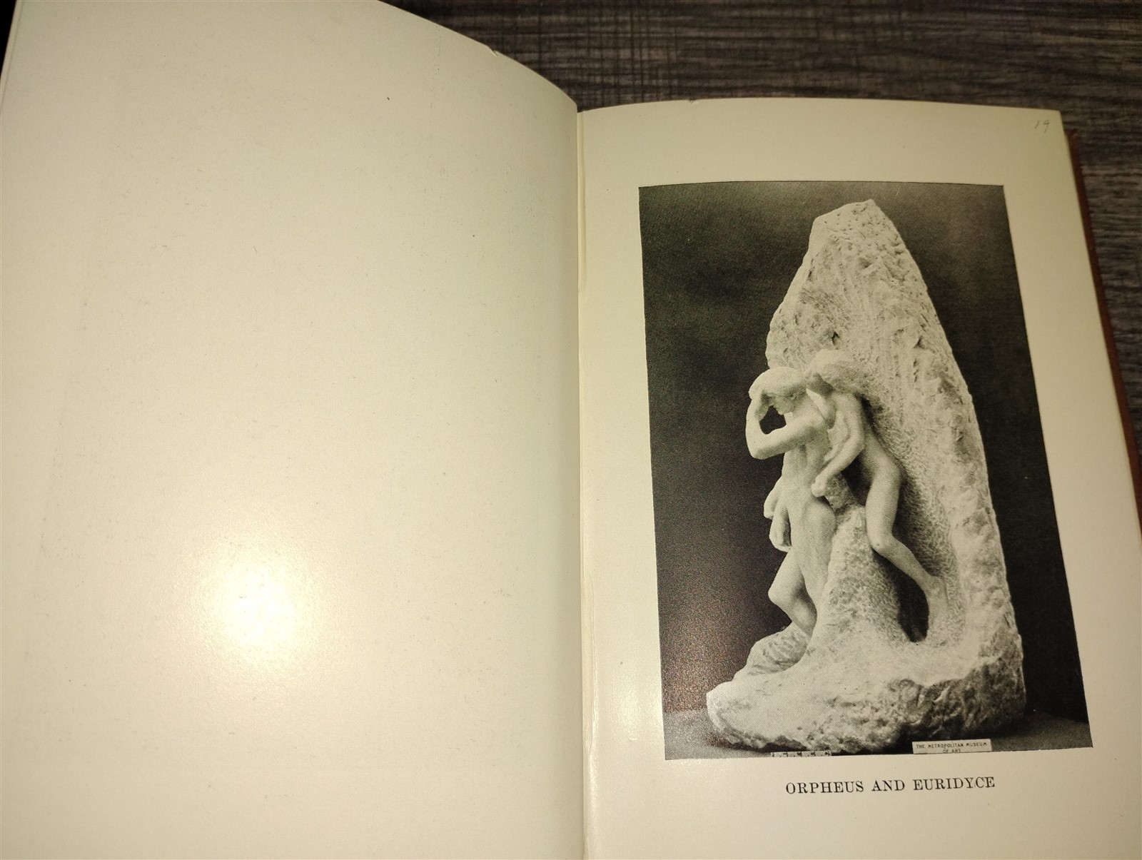 The Art of Rodin by Louis Weinberg Leather Book 1918 Boni and Liveright New York