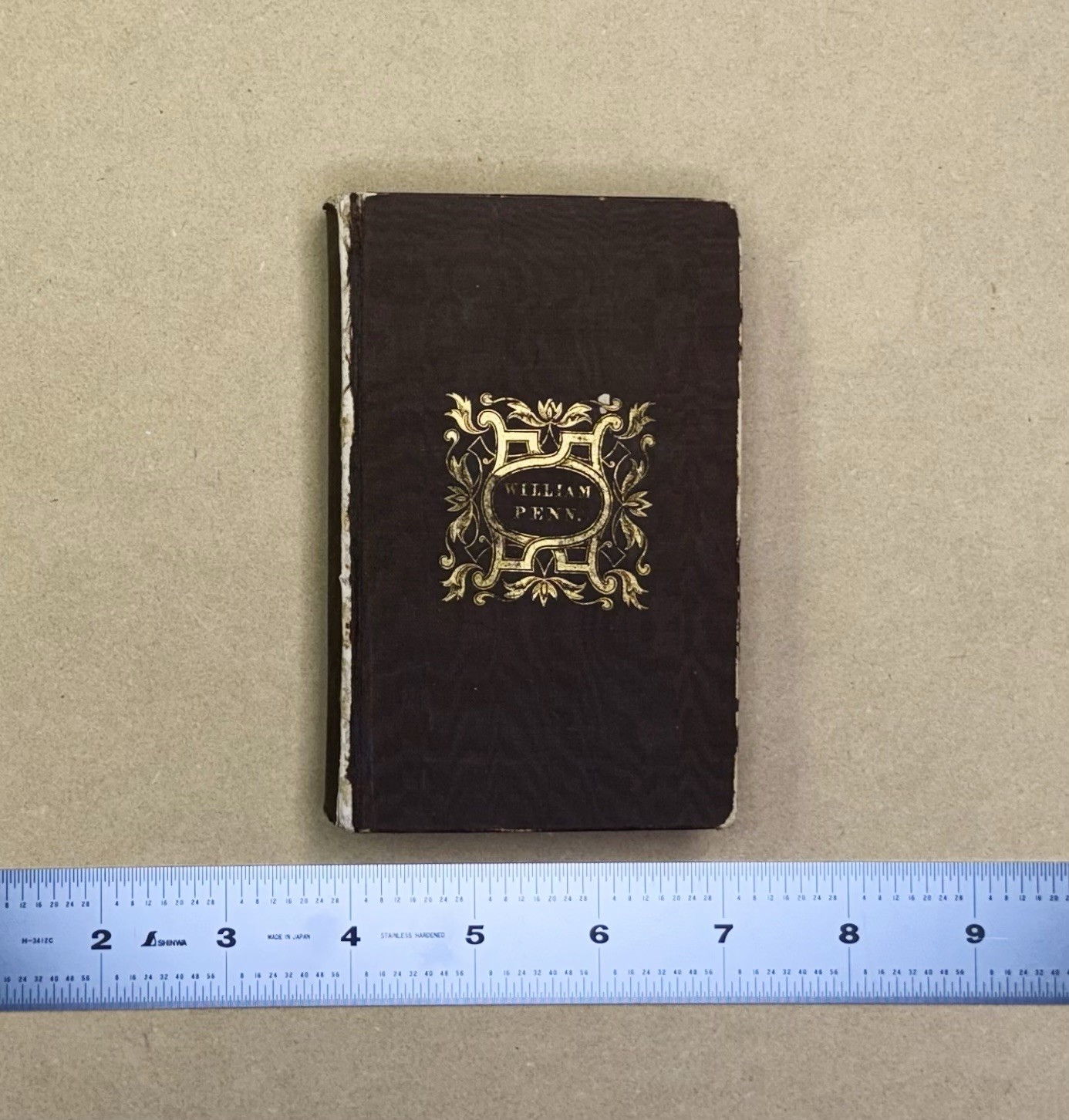 Rare!Antique Early 19th Century Life of William Penn by Draper HC [Small Format]