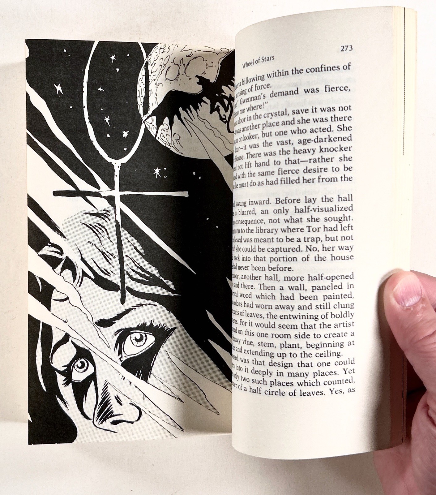 1983 Andre Norton WHEEL OF STARS illustrated fantasy novel WALLABY BOOKS TPB 1st