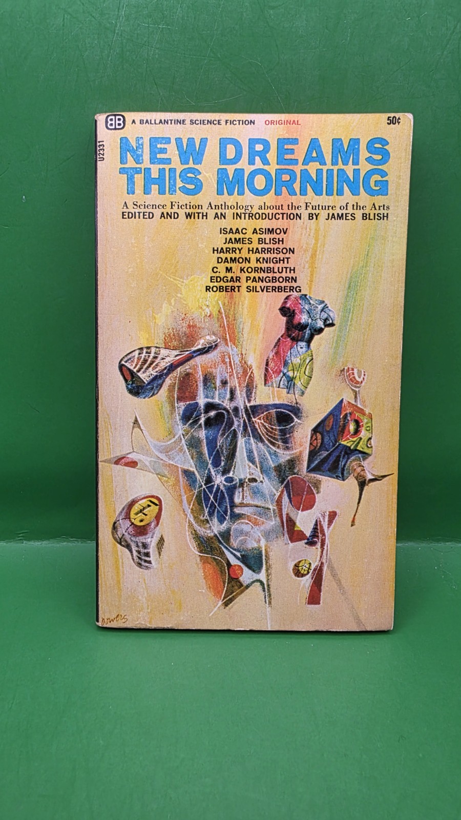New Dreams this Morning James Blish Richard Powers 1st Ballantine #U2331 1966