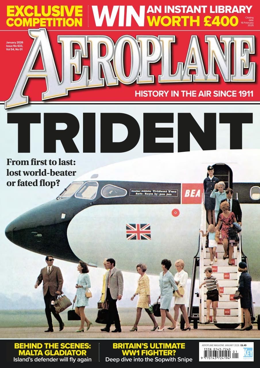 AEROPLANE MAGAZINE #633 | JANUARY 2026 | TRIDENT