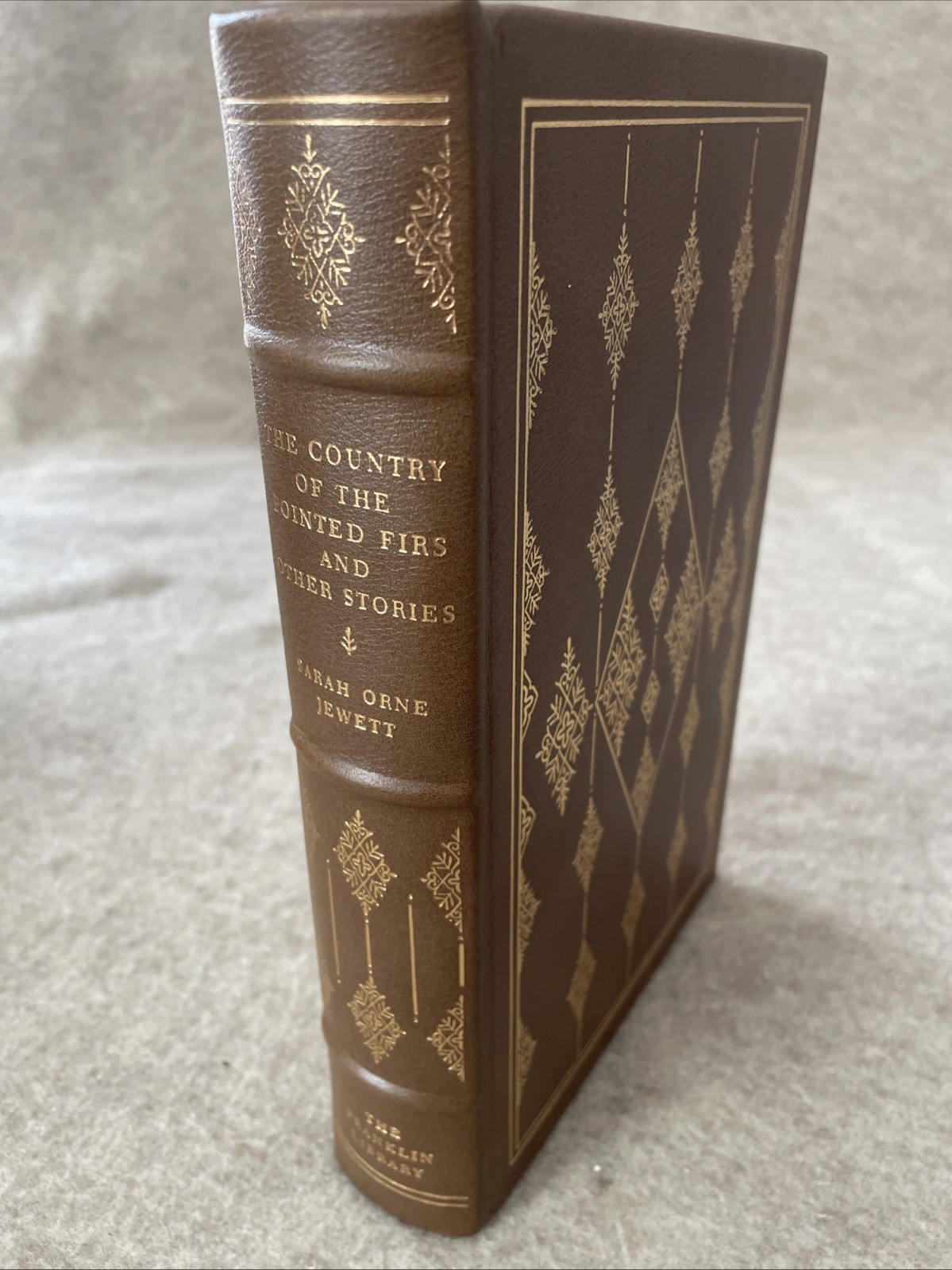 Franklin Library Masterpieces Country of Pointed Firs Sarah Orne Jewett NrMT EM