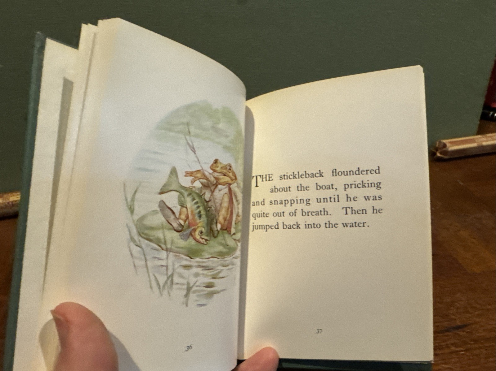 The Tale of Mr. Jeremy Fisher by Beatrix Potter 1934 Frederick Warne & Co, Inc