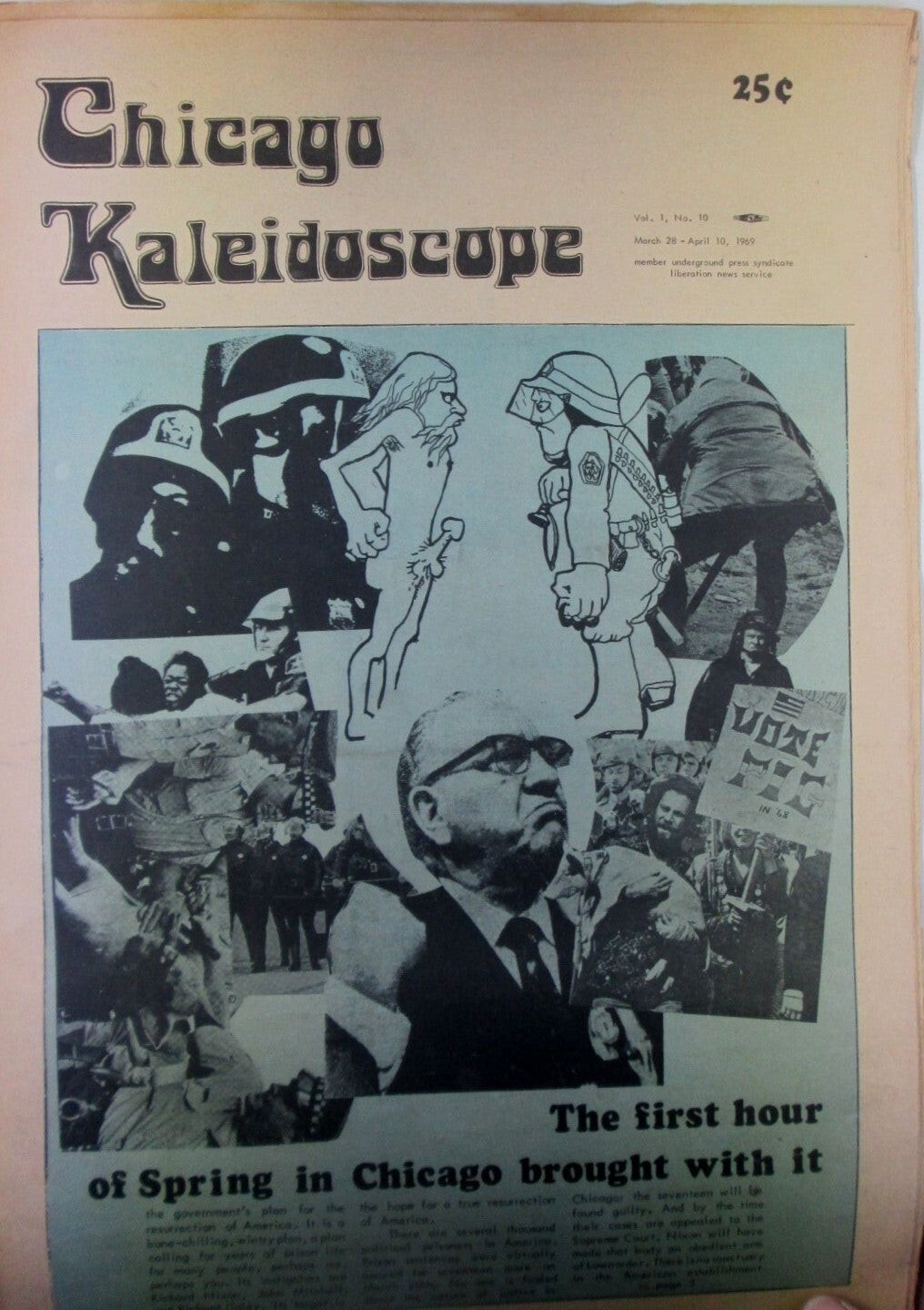 Alprentice Bunchy Carter / Chicago Kaleidoscope Vol 1 No 10 March 28-April 10