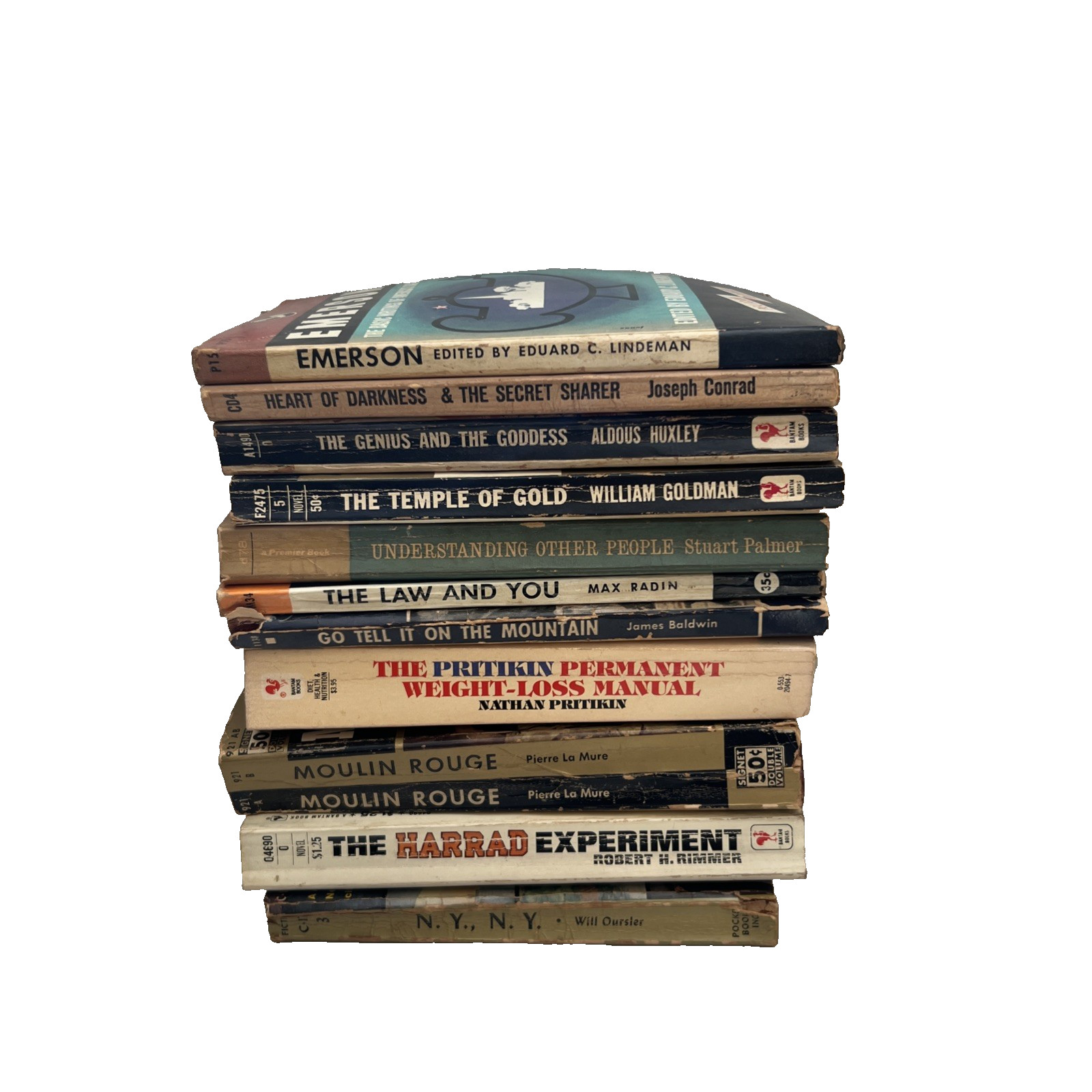 10 Assorted Vintage Paperbacks