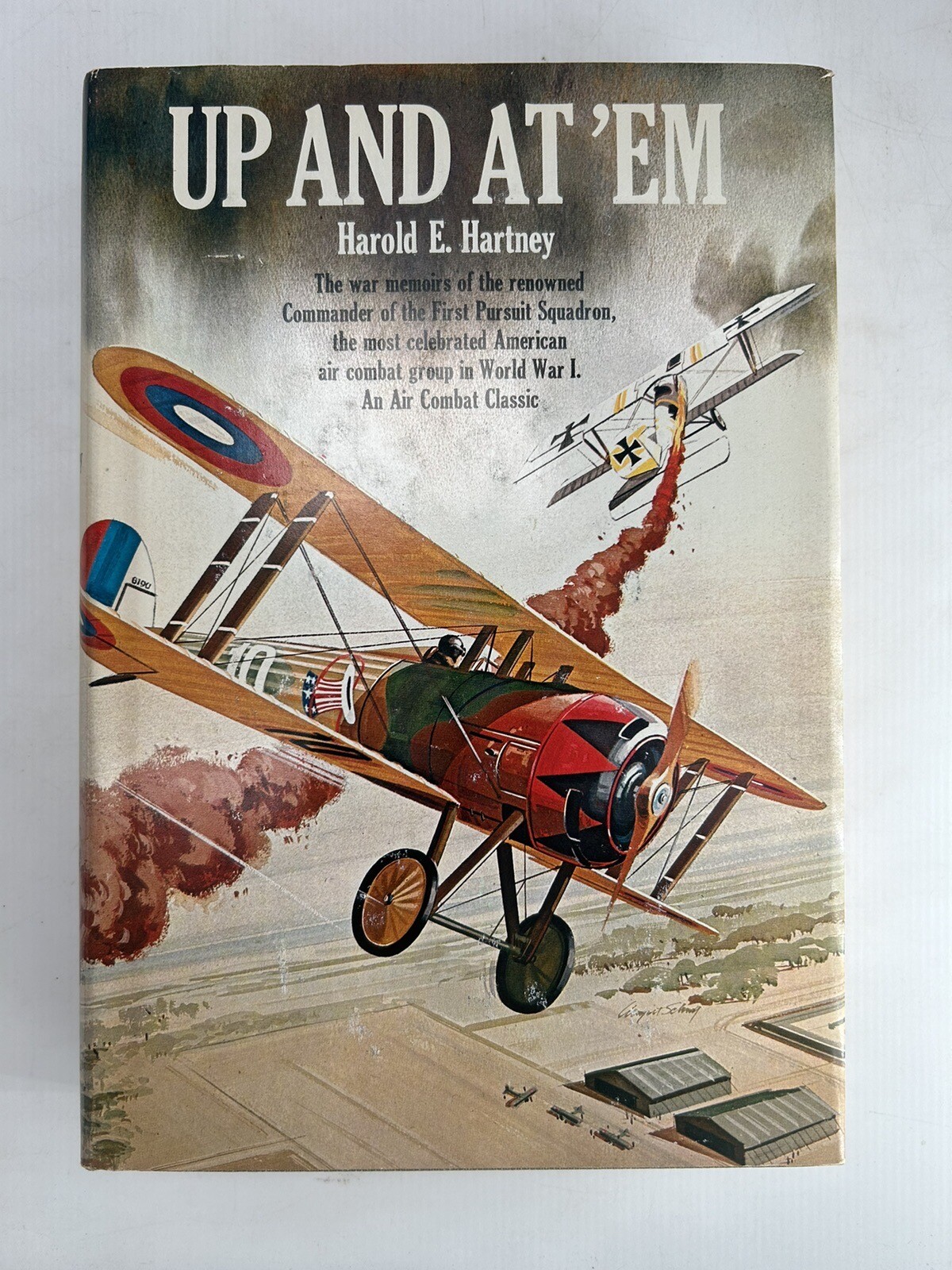 1971 World War I 1st Pursuit Squadron US Aviation Hardcover in DJ Illust. 359pg